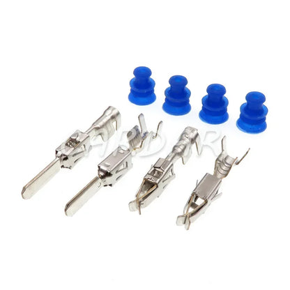 2 Pin Automotive Car Engine Fuel Injector Connector Oil Sensor Plug Automotive Socket