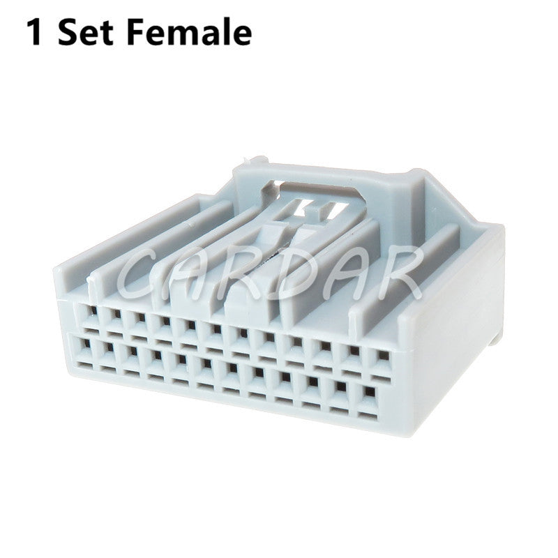 24 Pin MX34024SF1 MX34024PF1 Automotive Car CD Player Plug Power Speaker Cable Socket Auto Plug For Honda CRV Civic