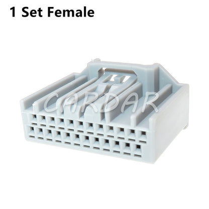 24 Pin MX34024SF1 MX34024PF1 Automotive Car CD Player Plug Power Speaker Cable Socket Auto Plug For Honda CRV Civic