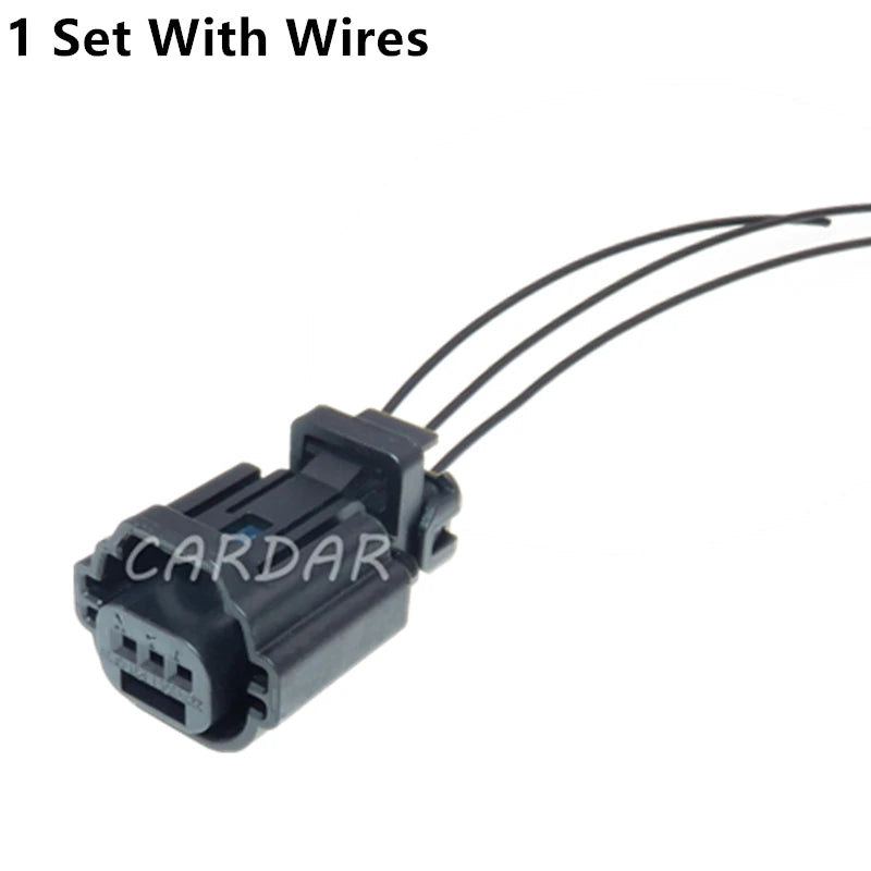 3 Pin 1.2 Series Auto Plastic Housing Electric Wire Harness Unsealed Socket With Terminal 2278398-1 2278395-1