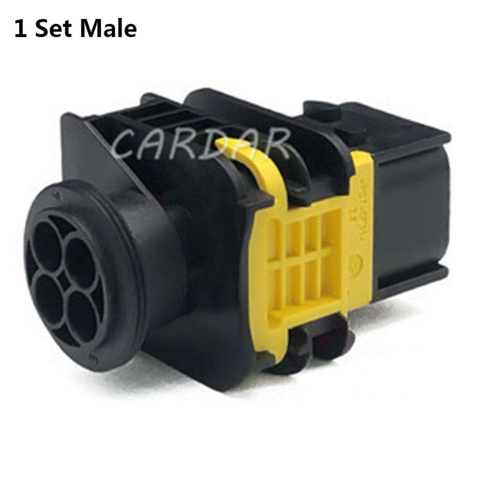 Tyco Amp 4 Pin 1-1418390-1 1-1703818-1 Waterproof Automotive Electric Oxygen Sensor Connector