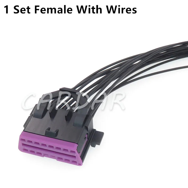 16 Pin 3A0972695A 8D0972695H Automotive OBD Socket Auto Diagnostic Plug Wiring Harness Connector For VW Audi