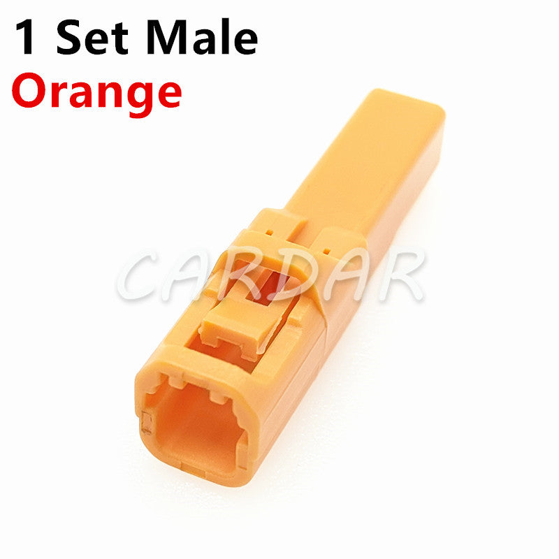 2 Pin Auto Electrical Wiring Harness Connector Female Male Socket With Terminal 6098-3857 6098-3853