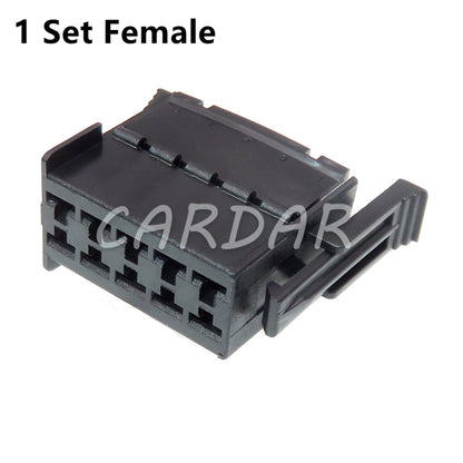10 Pin Auto Wiring Terminal Electrical Connector 929504-4 828801-4 929519-4 Car Plastic Housing Unsealed Modification Socket 1-929504-4