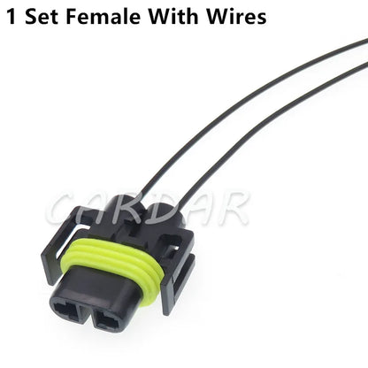 2 Pin 12124819 12124817 880 Light Plug Connector Fog Lamp H11 H8 H9 Lamp Socket For Car