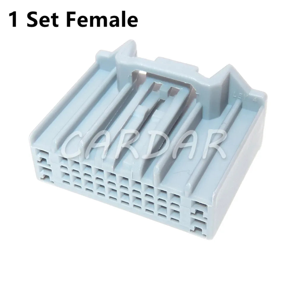 24 Pin Hybrid Connector MX58024SFB Auto Male Female Unsealed Plug MX58024PFB Car Radio Power Horn Wiring Harness Socket