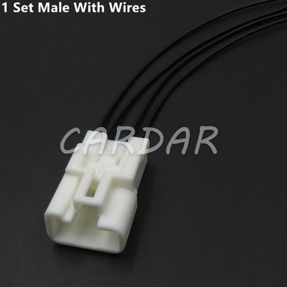 4 Pin Car Horn Power Wire Socket Automotive Plug Connector For Lexus Toyota 7283-1044