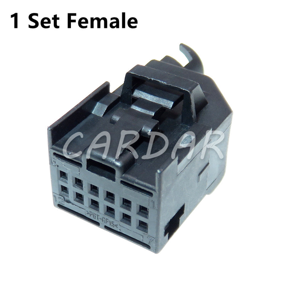 12 Pin 1-1534096-1 8E0972112A Automotive Wiring Cable Connector  Auto Plug With Terminals
