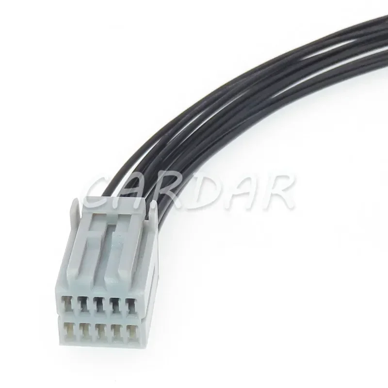 10 Pin 638207-6 High Quality Grey Automobile Plastic Housing Wiring Harness Unsealed Socket For Honda