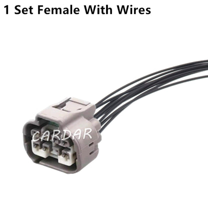 8 Pin 90980-10897 7283-1289-40 Car Light Socket Auto Wiring Harness Plug AC Assembly Waterproof Lamp Connector