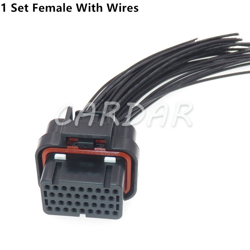 34 Pin 4-1437290-0 6437288-1 2-6447232-3 Tyco AMP Auto Oil Gas Connector Automotive ECU Socket For Cars