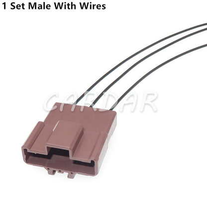 3 Pin 6098-0208 6098-0210 Electric Auto Wire Harness Female Male Connector Car Socket