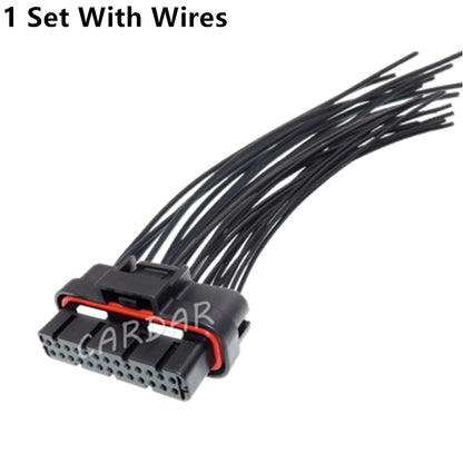 26 Pin Auto Low Current ECU Connector Car Computer Socket Waterproof Sealed Plug 1473712-1 1473712-2