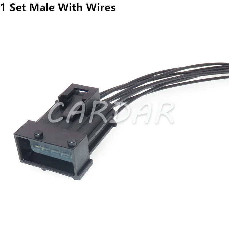 10 Pin 1-967240-1 1-962352-1 1-965423-1 Auto Headlights Lamp Connector Car Headight Light Socket With Terminals And Seals For Buick Peugeot