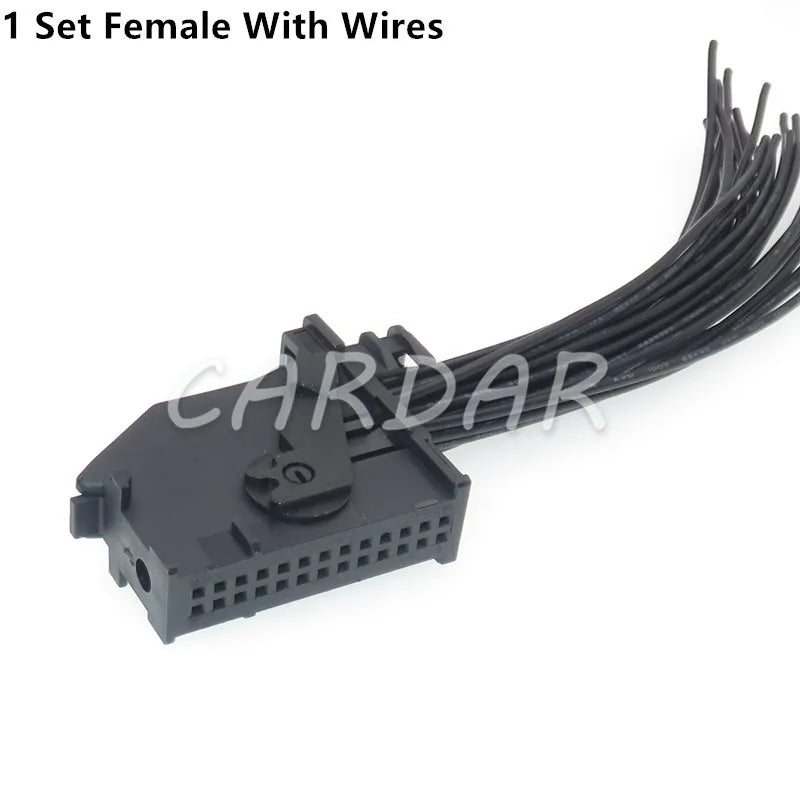 26 Pin 7L6972726 Auto Navigation Instrument Controller Headlight AFS Module Connector Automotive Wire Socket For VW