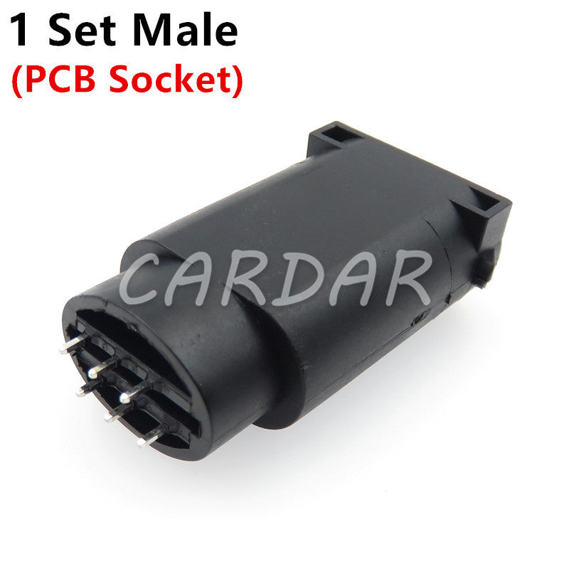 6 Pin 1-967616-1 1-967587-3 Miniature Automotive Throttle Sensor Electric Wire Plastic Housing Waterproof Socket