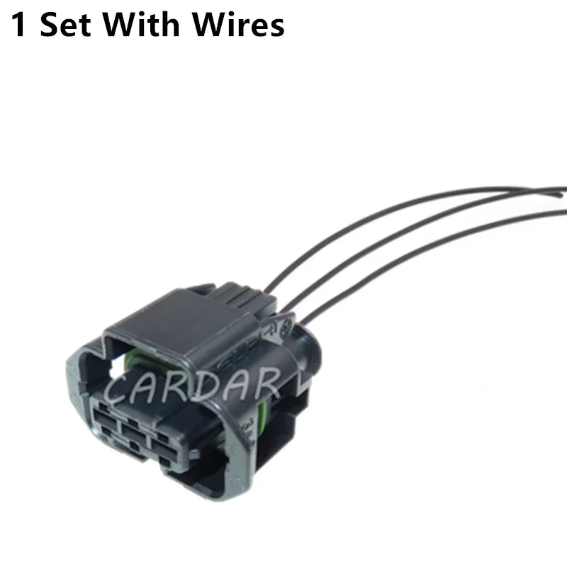 3 Pin 3.5 Series 15397338 Auto Plastic Housing Cable Harness Waterproof Socket With Terminal Rubber Seals