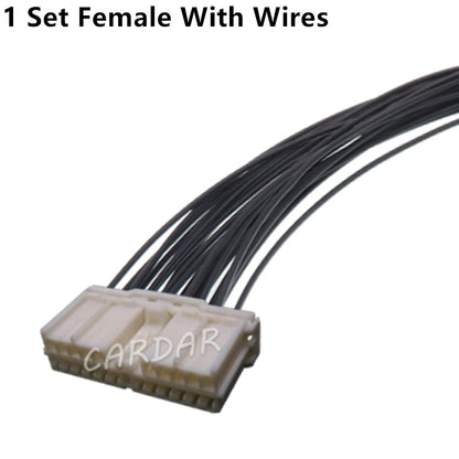 22 Pin Automobile Electric Wiring Unsealed Connector Car Wire Socket 7122-8325 7123-8325 MG610415 MG620416