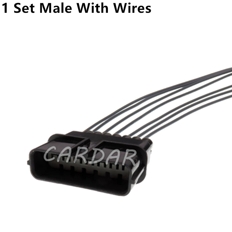 7 Pin 6189-0855 Automotive Connector Waterproof Auto Electric Wiring Harness Socket
