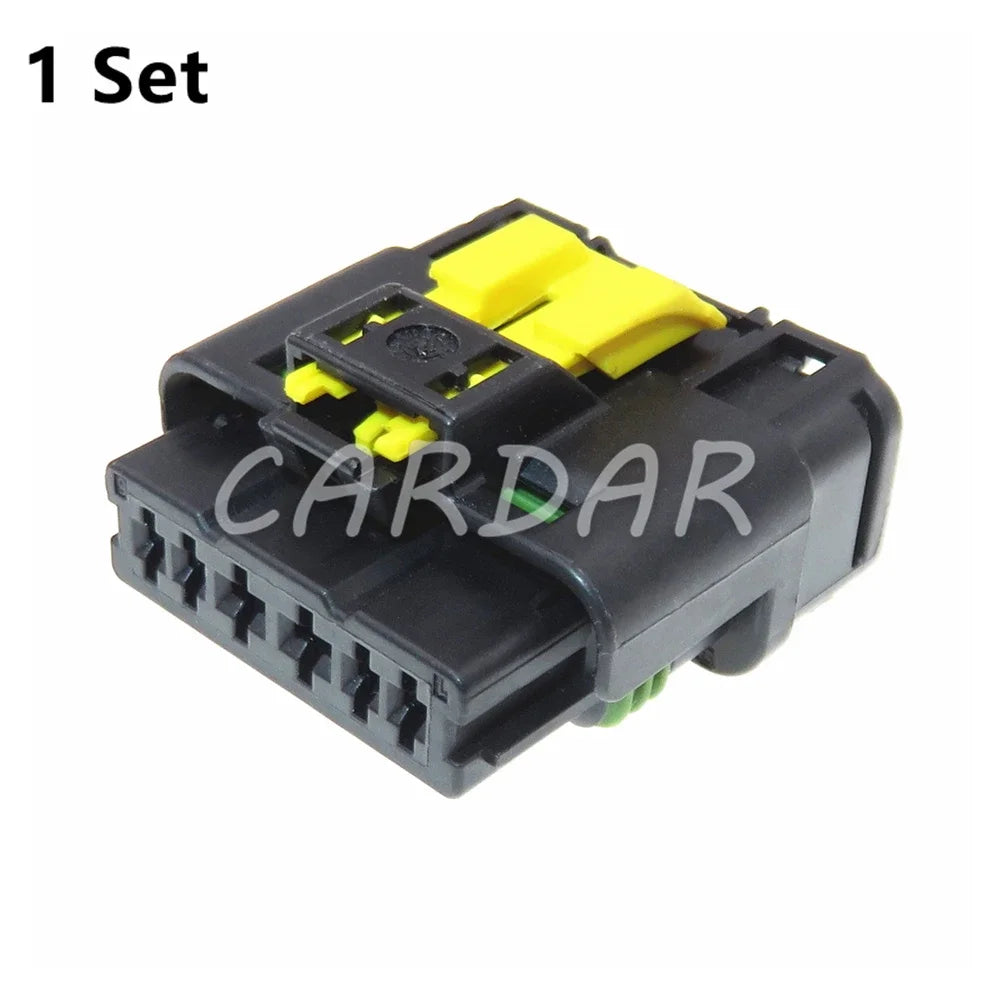 6 Pin 1.5 2.8 Series Auto Waterproof Composite Socket Auto Modification Accessories Electrical Connector
