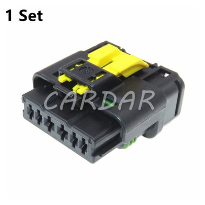 6 Pin 1.5 2.8 Series Auto Waterproof Composite Socket Auto Modification Accessories Electrical Connector