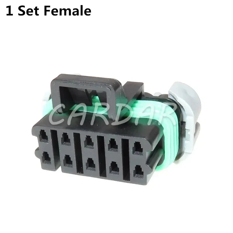 10 Pin 12045808 12065425 Car Waterproof Connector With Terminal Sockets Auto Sealed Diagnostics Plugs