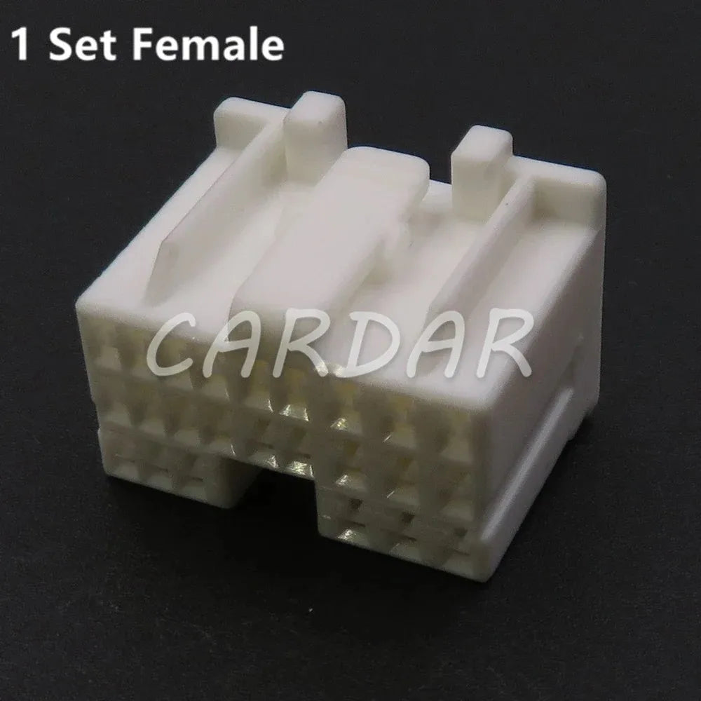 24 Pin Car Engine Wave Box Computer Board Socket 316371-1 Automobile Gearbox Wiring Harness Socket For Nissan