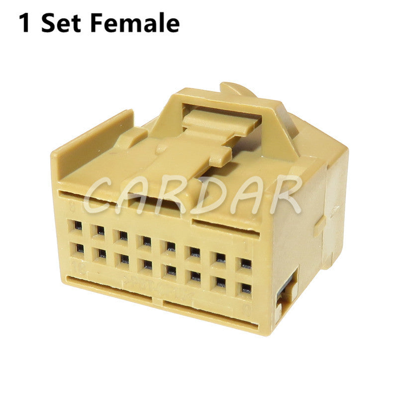 16 Pin 8E0 972 416 A Auto Reversing Radar Wire Socket Parking Module Connector 8E0972416A For Audi VW