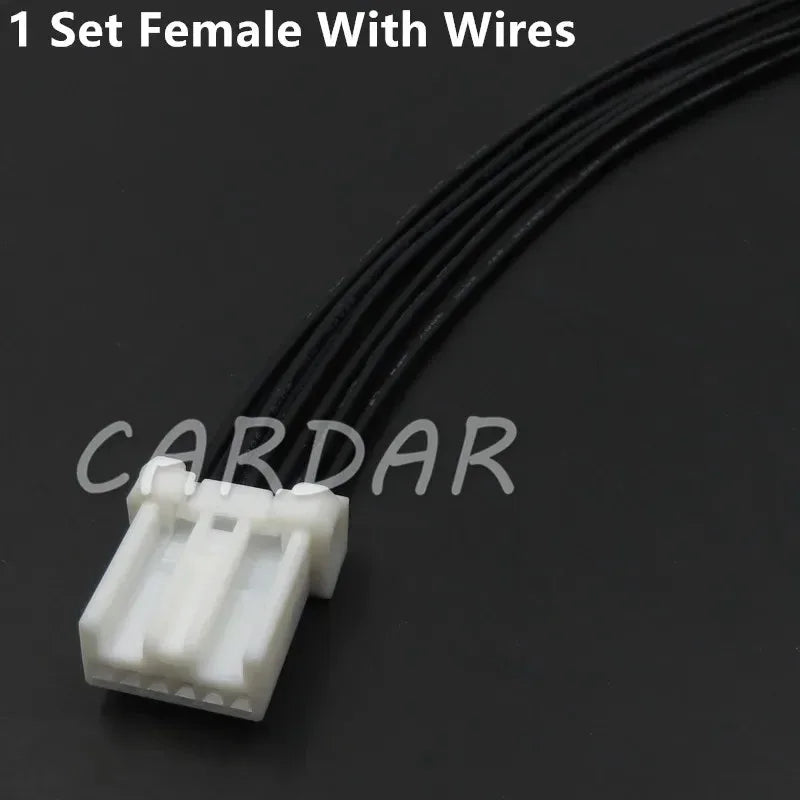 6 Pin Automotive Rearview Mirror Wiring Plug Male Female Docking Socket 6098-4943 6098-4979