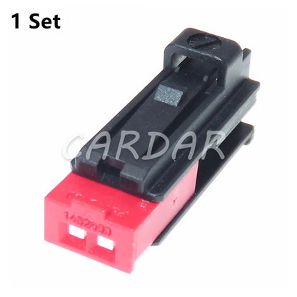 2 Pin 0.6 Series Automobile Cable Harness Connector Unsealed Electric Wire Socket With Terminal 1452599-1 1452600