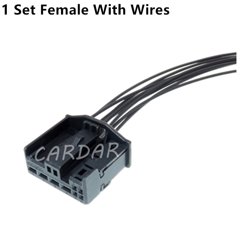 8 Pin 0.64 2.8 Series Car Electric Cable Plastic Housing Socket 1452693-1 1-1241781-1 1-1241780-1 6931894-01