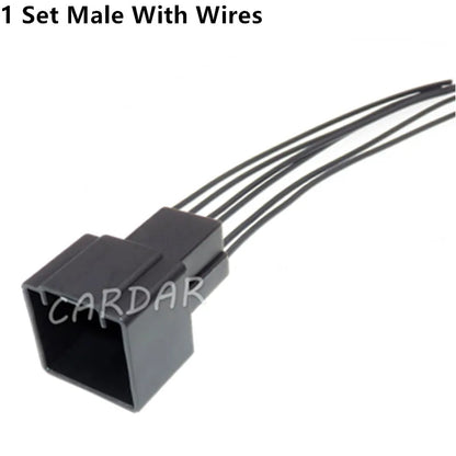 6 Pin 2.2 6.3 Series Automobile Composite Connector Auto Unsealed Female Socket Car Wiring Terminal Male Plug