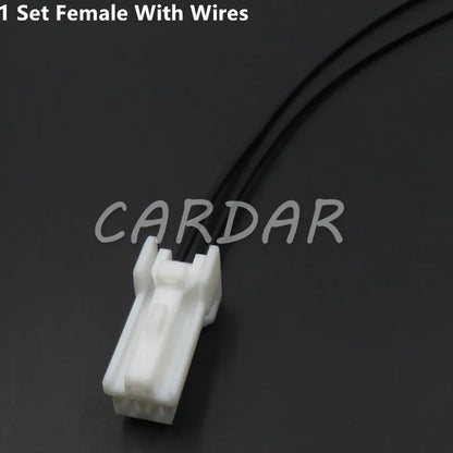 2 Pin 7123-8326 Electrical Plug Wiring Harness Connector Light Socket For Car