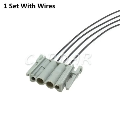 4 Pin Automotive Electrical Plug Harness Wire Plastic Connector Sockets With Pins