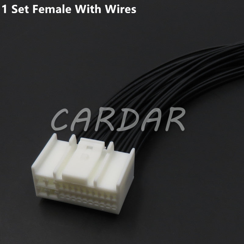 24 Pin Car Wire Connector Automobile Wiring Harness Socket