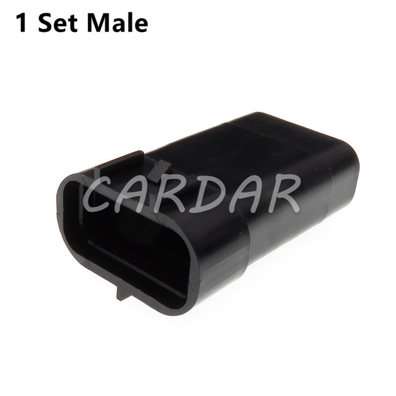 Conector automotriz de 3 pines 6189-0099 para sensor MAP de VSS Toyota 1JZ 2JZ, sensor de presión de turbo de vacío 90980-10841, enchufe automático LX13