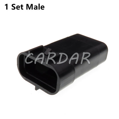 Conector automotriz de 3 pines 6189-0099 para sensor MAP de VSS Toyota 1JZ 2JZ, sensor de presión de turbo de vacío 90980-10841, enchufe automático LX13