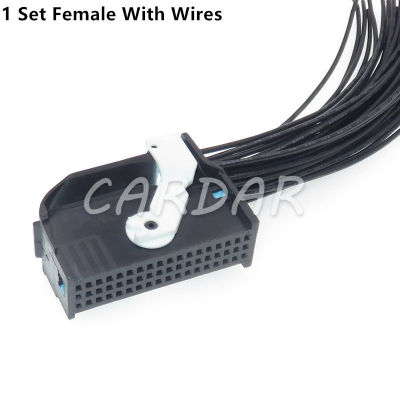 54 Pin 4E0 972 144 Automotive Connector With Terminal 4E0972144 ECU For Bluetooth Plug A6 A4 A8 C6 8k