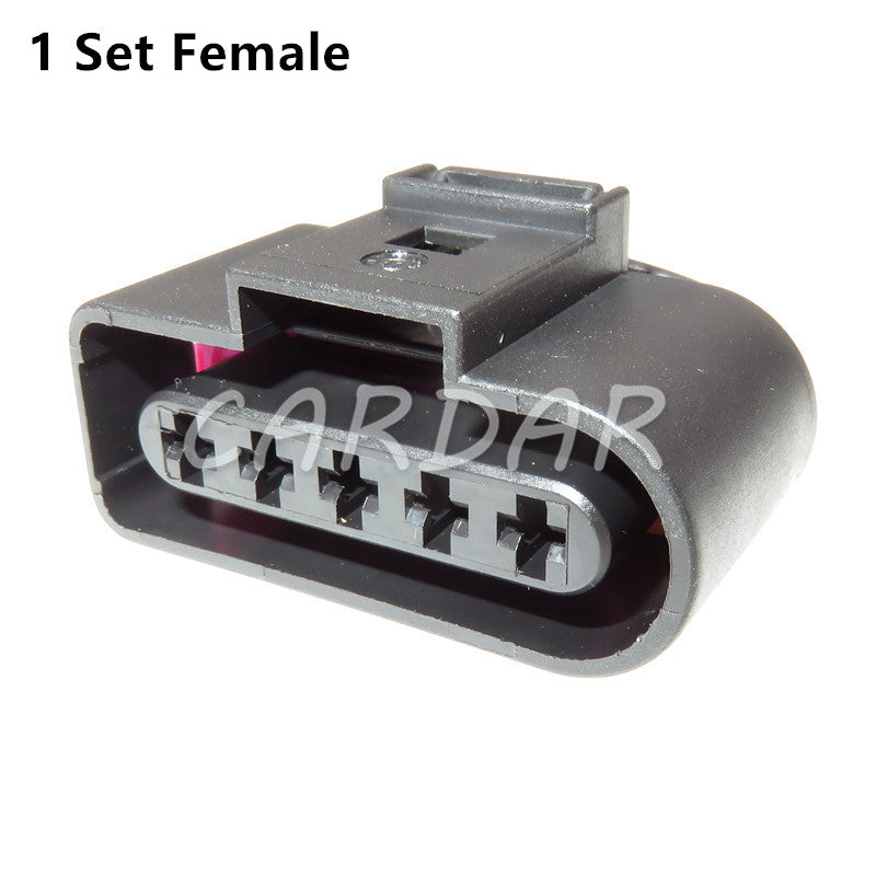 5 Pin 1J0973725 6X0973825 4D0973725 Auto Ignition Coil Plug Sensor Connector Waterproof Sockets 1J0 973 725 For VW
