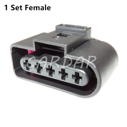 5 Pin 1J0973725 6X0973825 4D0973725 Auto Ignition Coil Plug Sensor Connector Waterproof Sockets 1J0 973 725 For VW