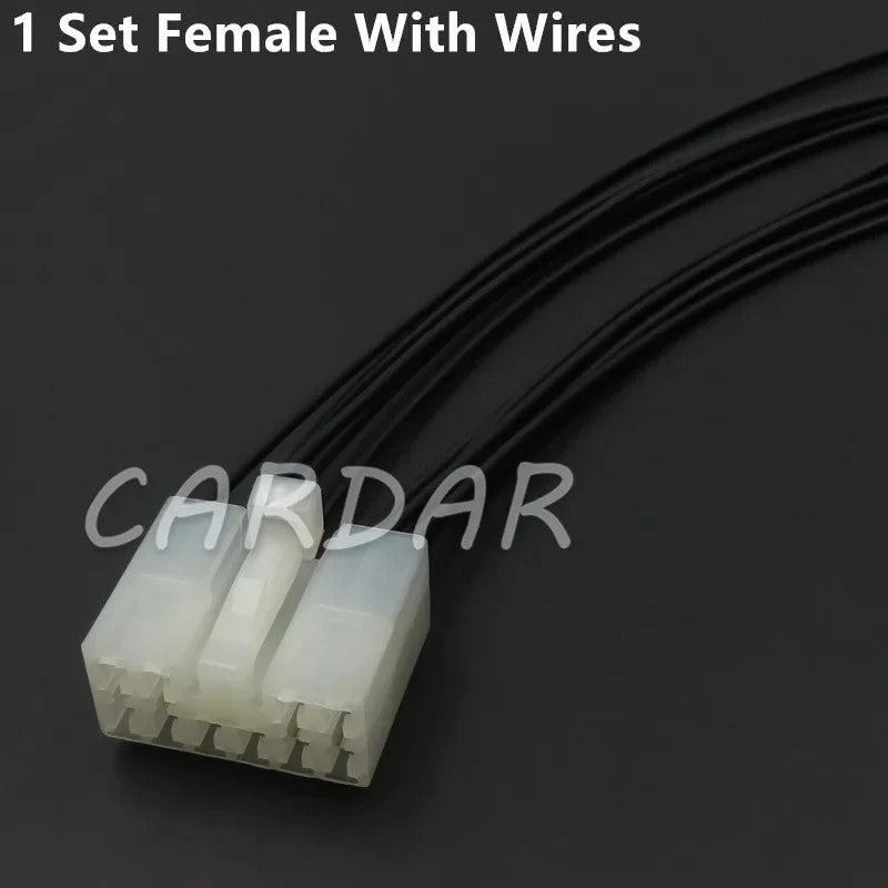 10 Pin 7122-1300 7123-1300 Auto CD Wire Socket Kit Series(090) Automotive Electrical Wire Connectors