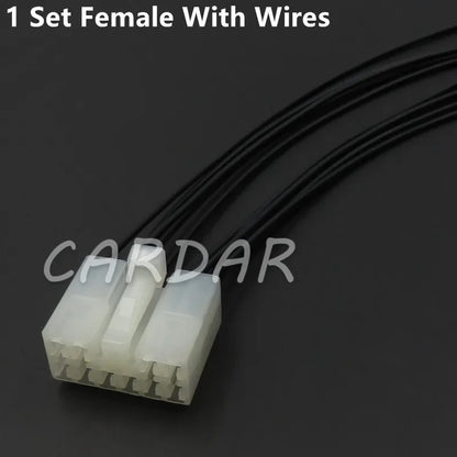 10 Pin 7122-1300 7123-1300 Auto CD Wire Socket Kit Series(090) Automotive Electrical Wire Connectors