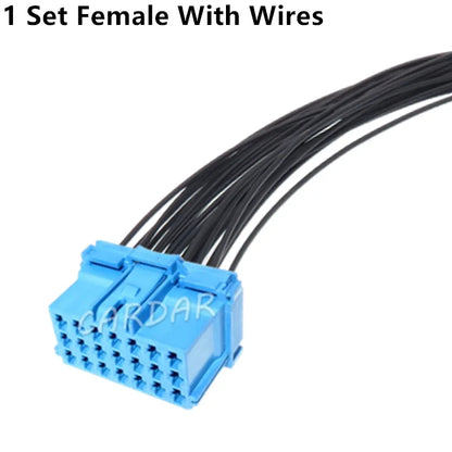 21 Pin 967635-1 3-967630-1 6-968975-1 5mm Automobile Connector Car Electrical Wire Socket With Terminals