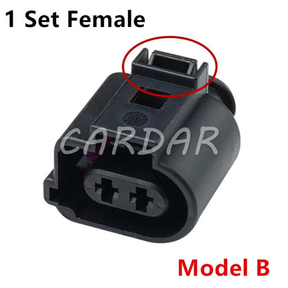 2 Pin 1J0973722A 1J0973822A Car Wiring Connector 2-1355339-2 2-1355200-2 Auto Accessories Automobile Waterproof Socket