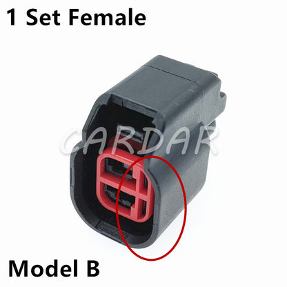 Conector de cola de cochino de inyector de combustible de 2 pines 7283-5967-30 EV6 EV14 USCAR sr20det rb30 GTR FAST ls2 ls3, enchufe universal