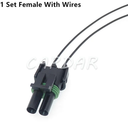2 Pin 12015792 12010973 Auto Injector Socket Waterproof Automobile Connector