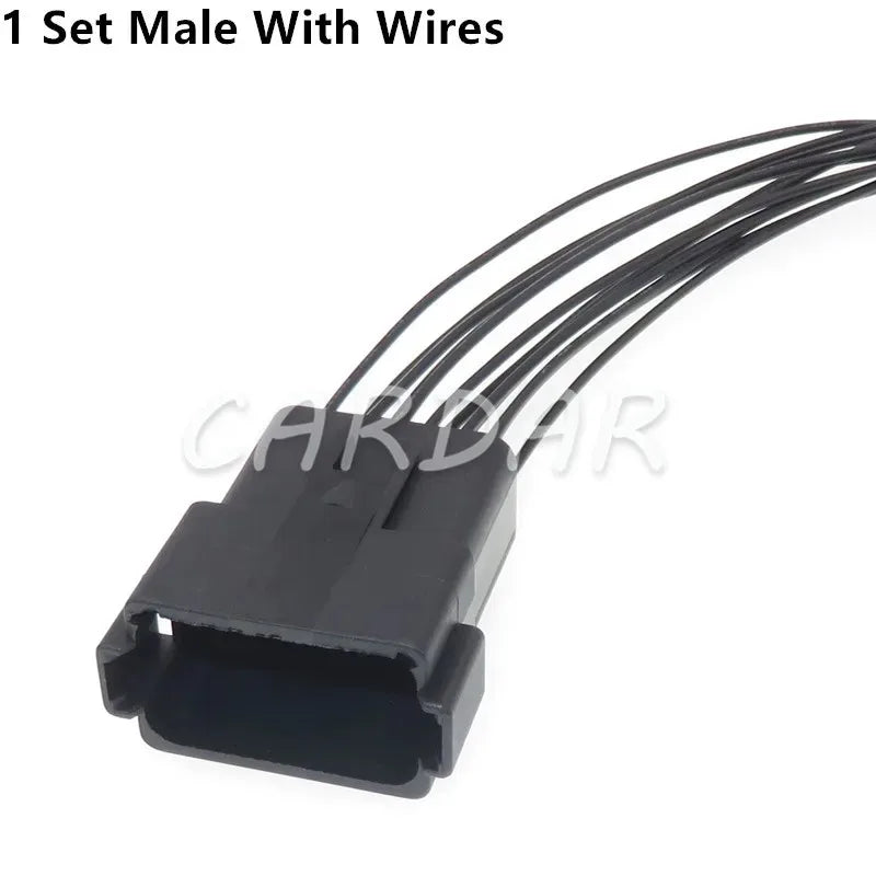 12 Pin 1.6 Series Car Cable Socket Car Window Plastic Housing Wire Connector For Excavator Crane DT04-12P DT04-12S