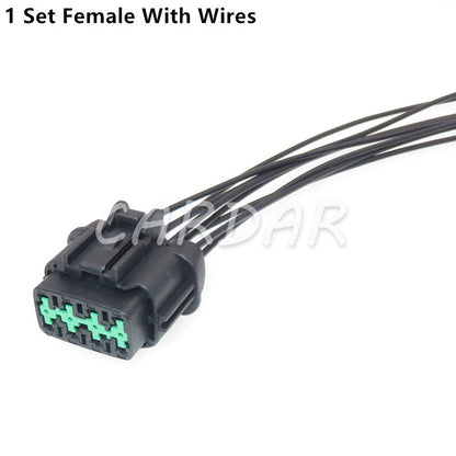8 Pin 6185-1177 6188-0736 Automotive Connector Headlight Socket For Nissan Sylphy Teana