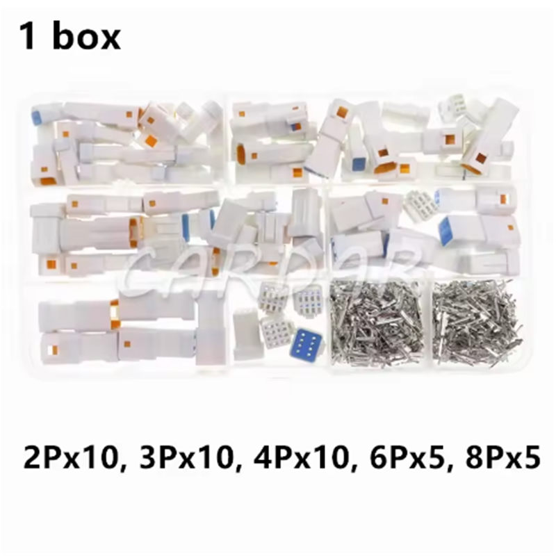 2 3 4 6 8 Pin JST02R-JWPF-VSLE 0.7mm Plug Automobile Wiring Harness Waterproof Connector Auto Socket For BMW Benz