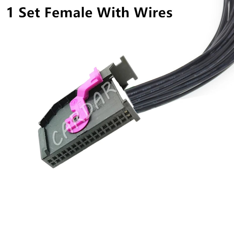 32 Pin 1719057-3 2050723-3 Automotive Central Control Instrument Electrical Wire Socket Auto Connector